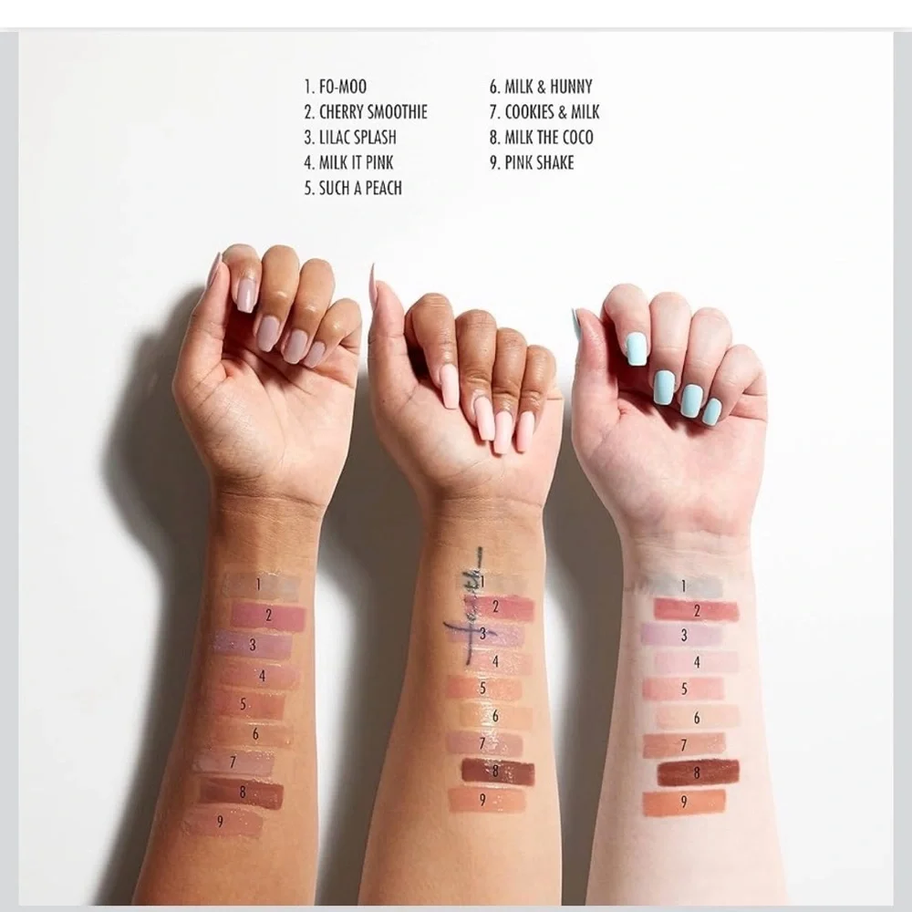 NYX This Is Milky Gloss, Vegan Lip Gloss, 12 Hour Hydration - Cookies and Milk